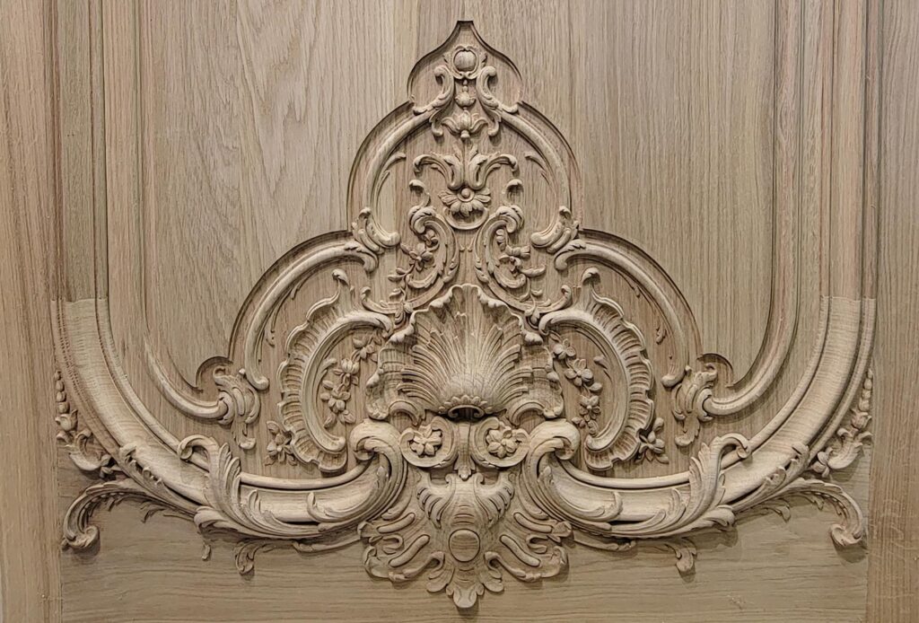 Louis XV Style Carved wooden wall panels » Ornamentesque